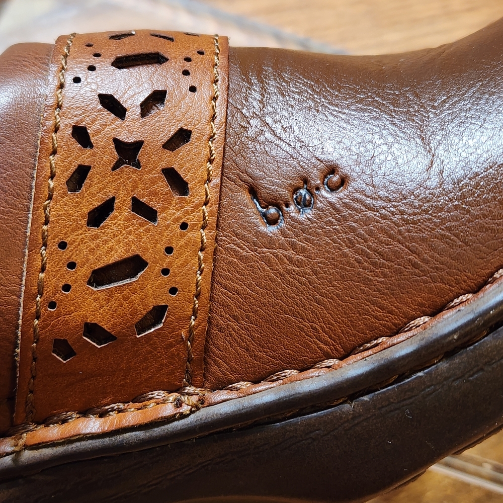 Born B.O.C. Rasen Slip-On Brown Clogs Women's Size 8M - Picture 6 of 13